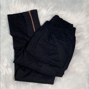 Jaanuu Rose Gold Moto Scrub Pants